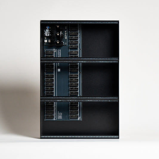 BITIWORKSHOP 9U52hp powered eurorack case - Black